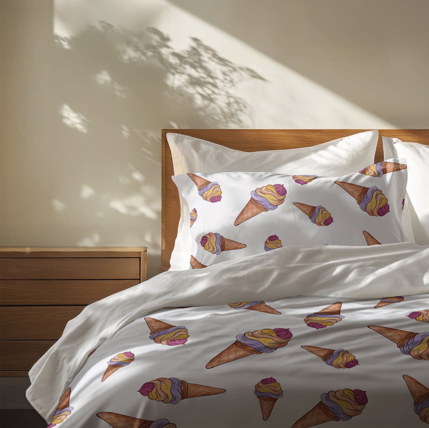 Summer Ice cream Comforter Set
