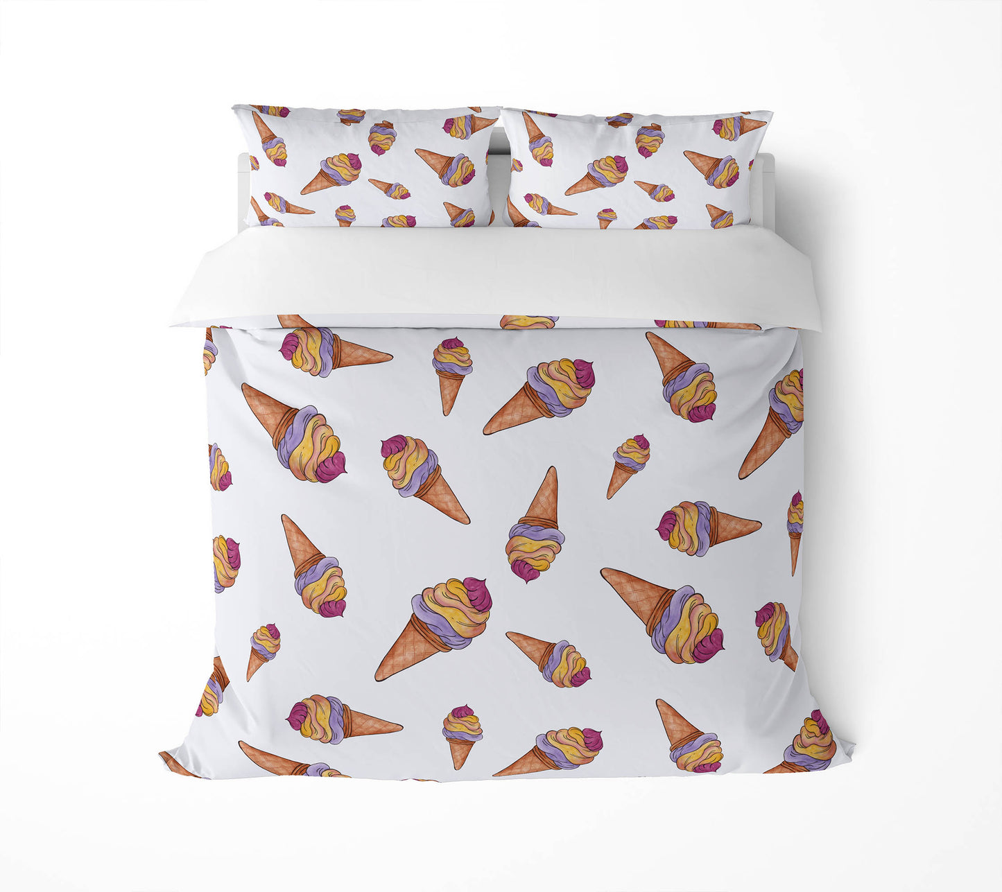 Summer Ice cream Comforter Set