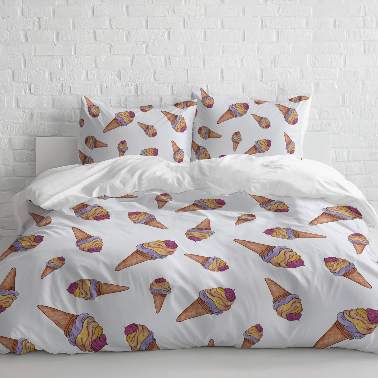 Summer Ice cream Comforter Set