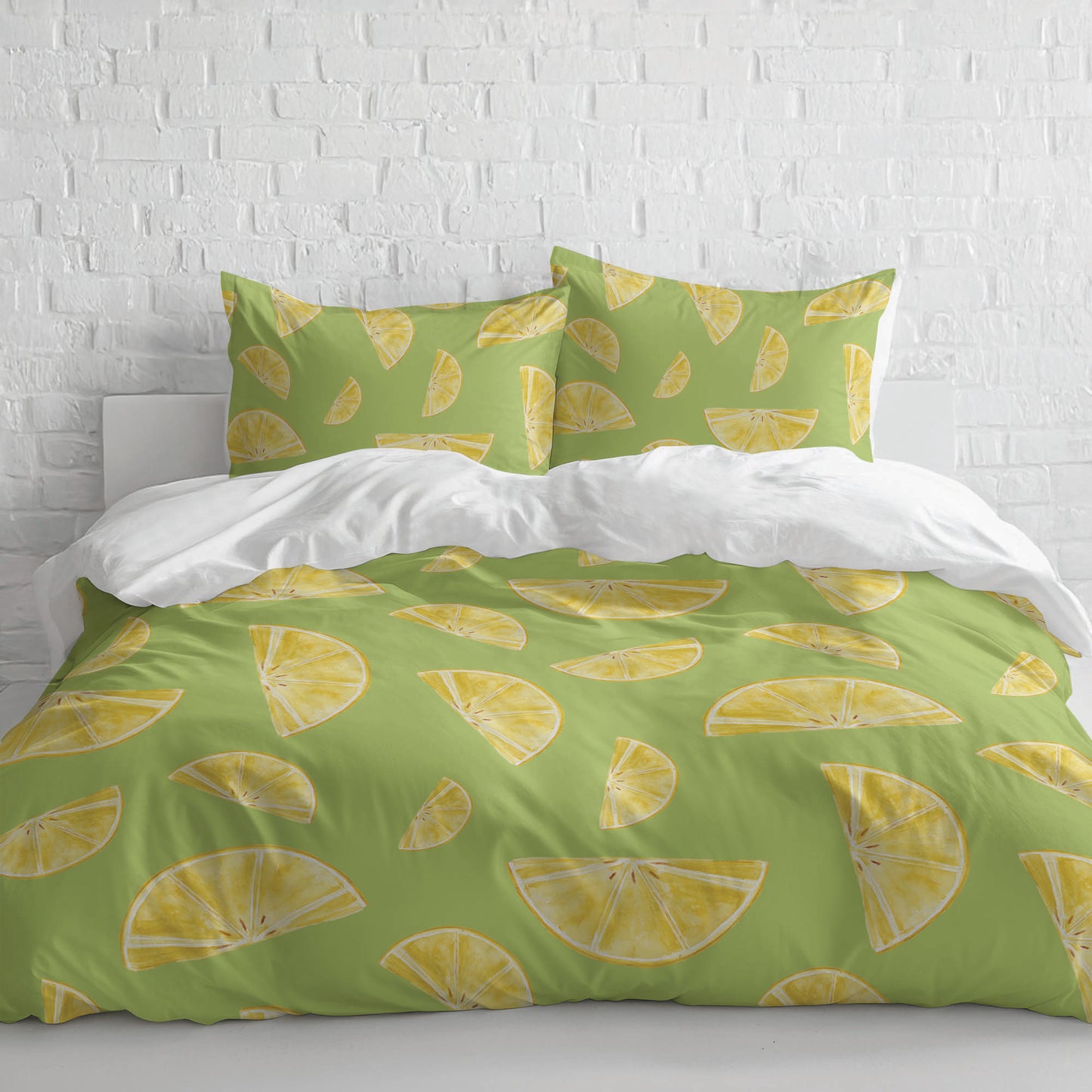Summer Lemon Comforter Set