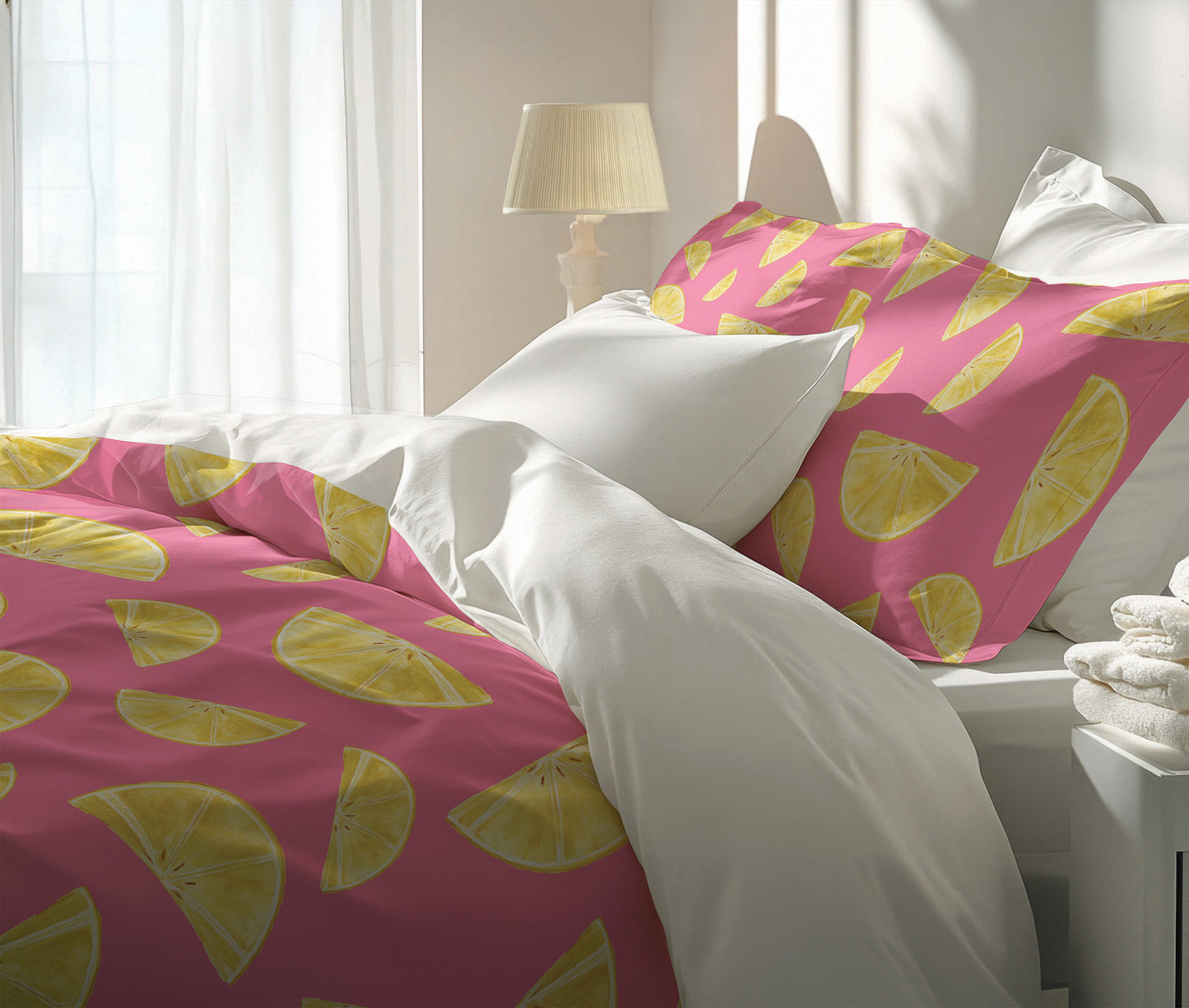 Summer Lemon Comforter Set