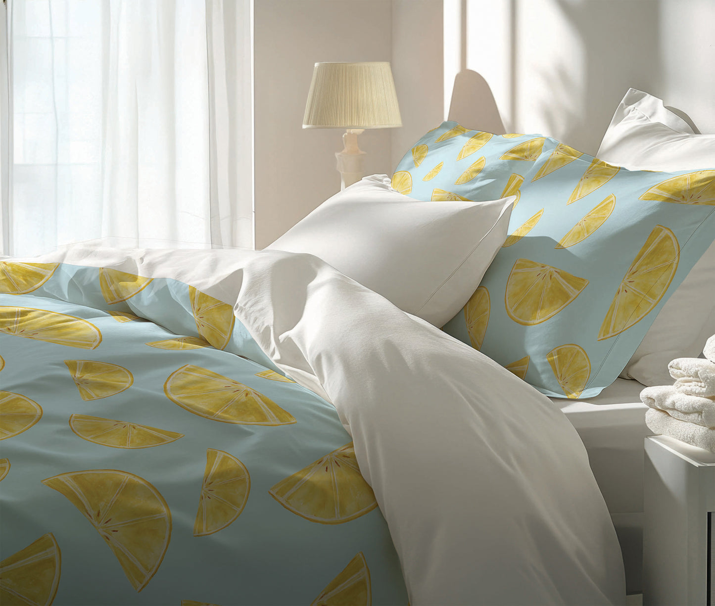 Summer Lemon Comforter Set