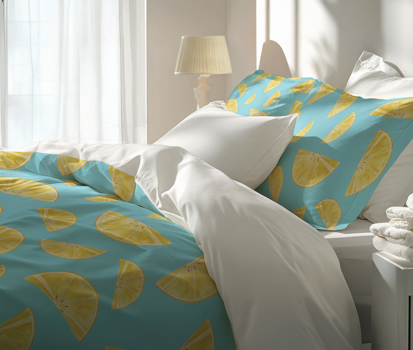 Summer Lemon Comforter Set