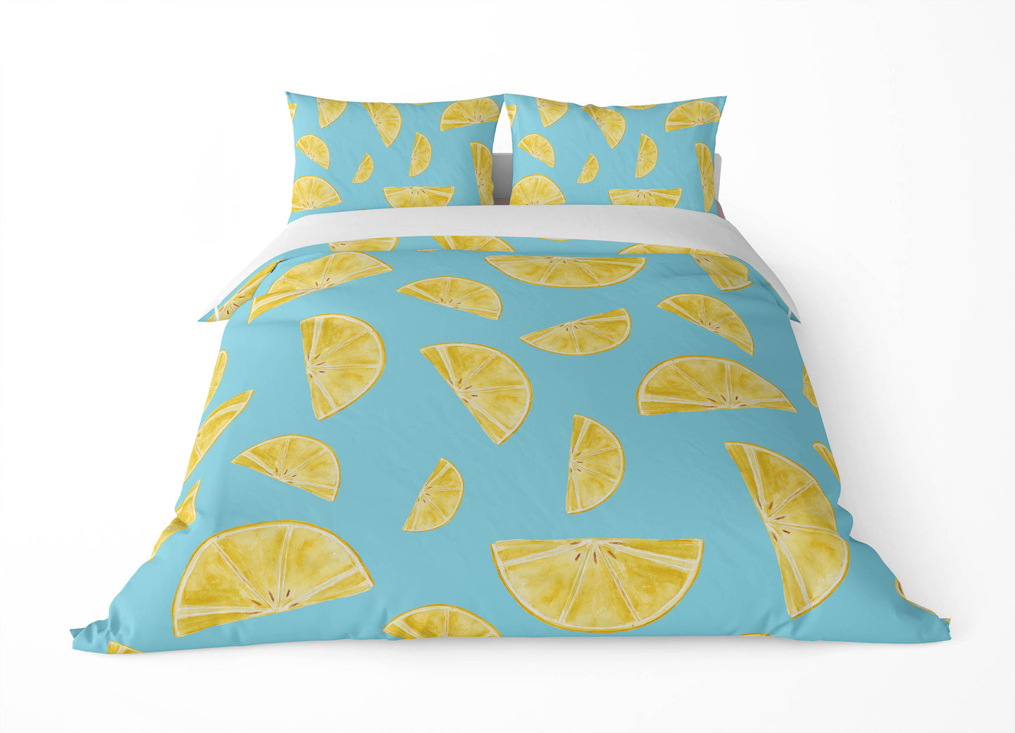 Summer Lemon Comforter Set
