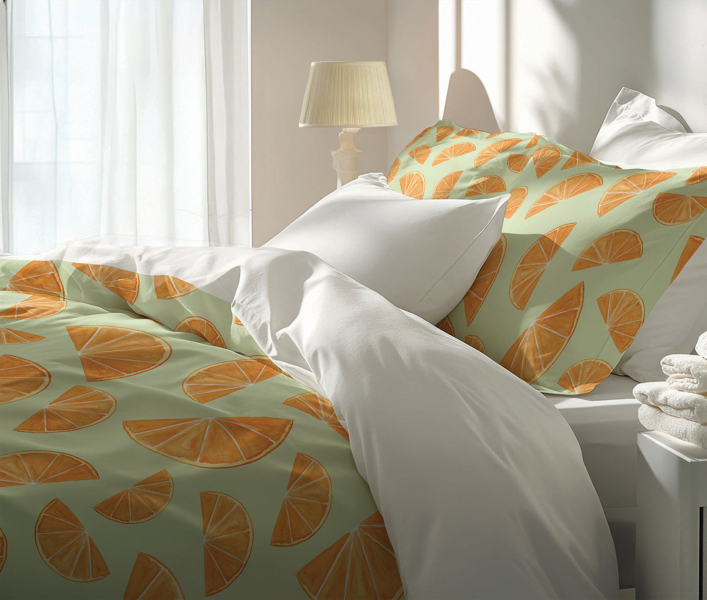 Summers Oranges Comforter Set
