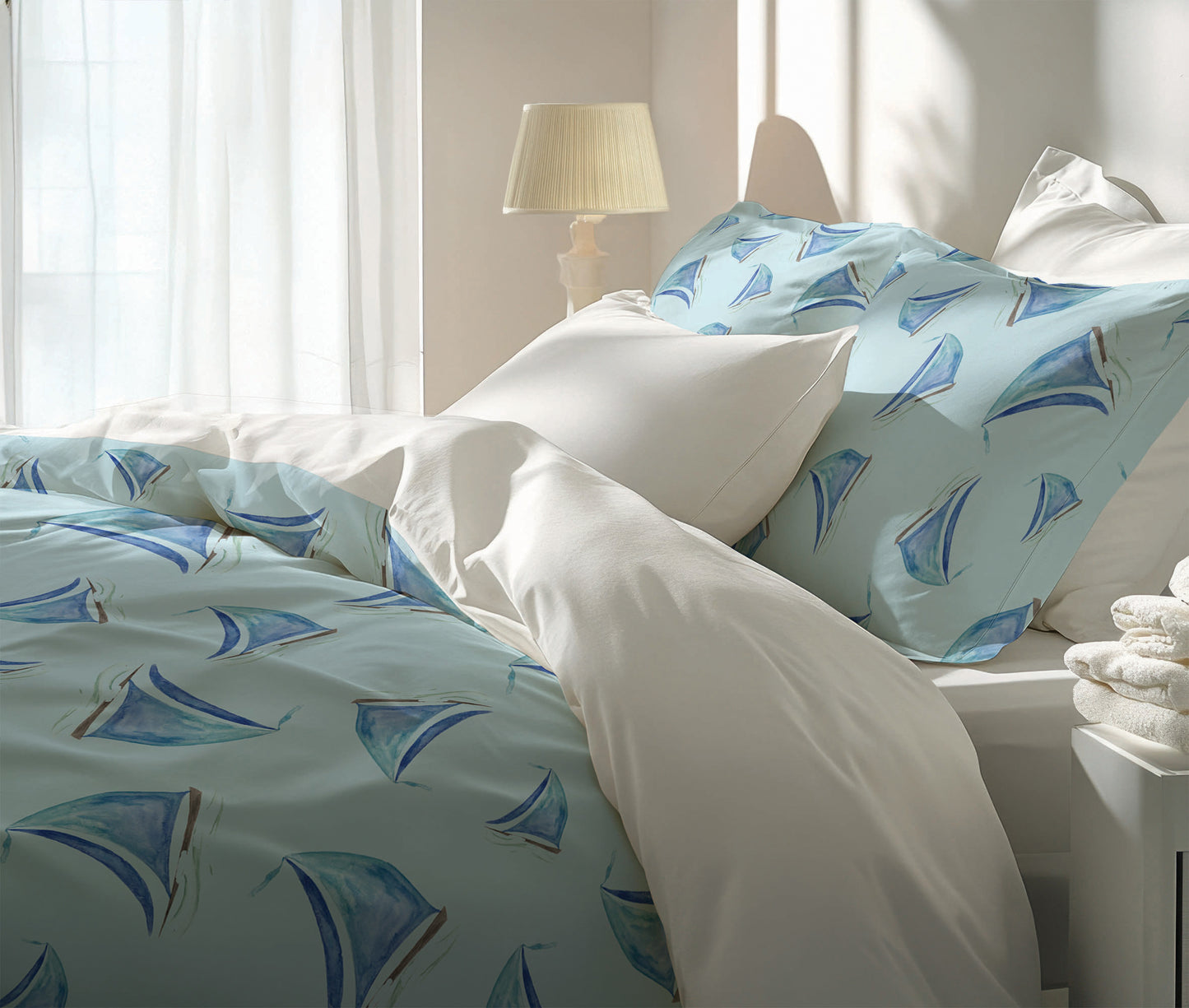 Summer Sailboats Comforter Set