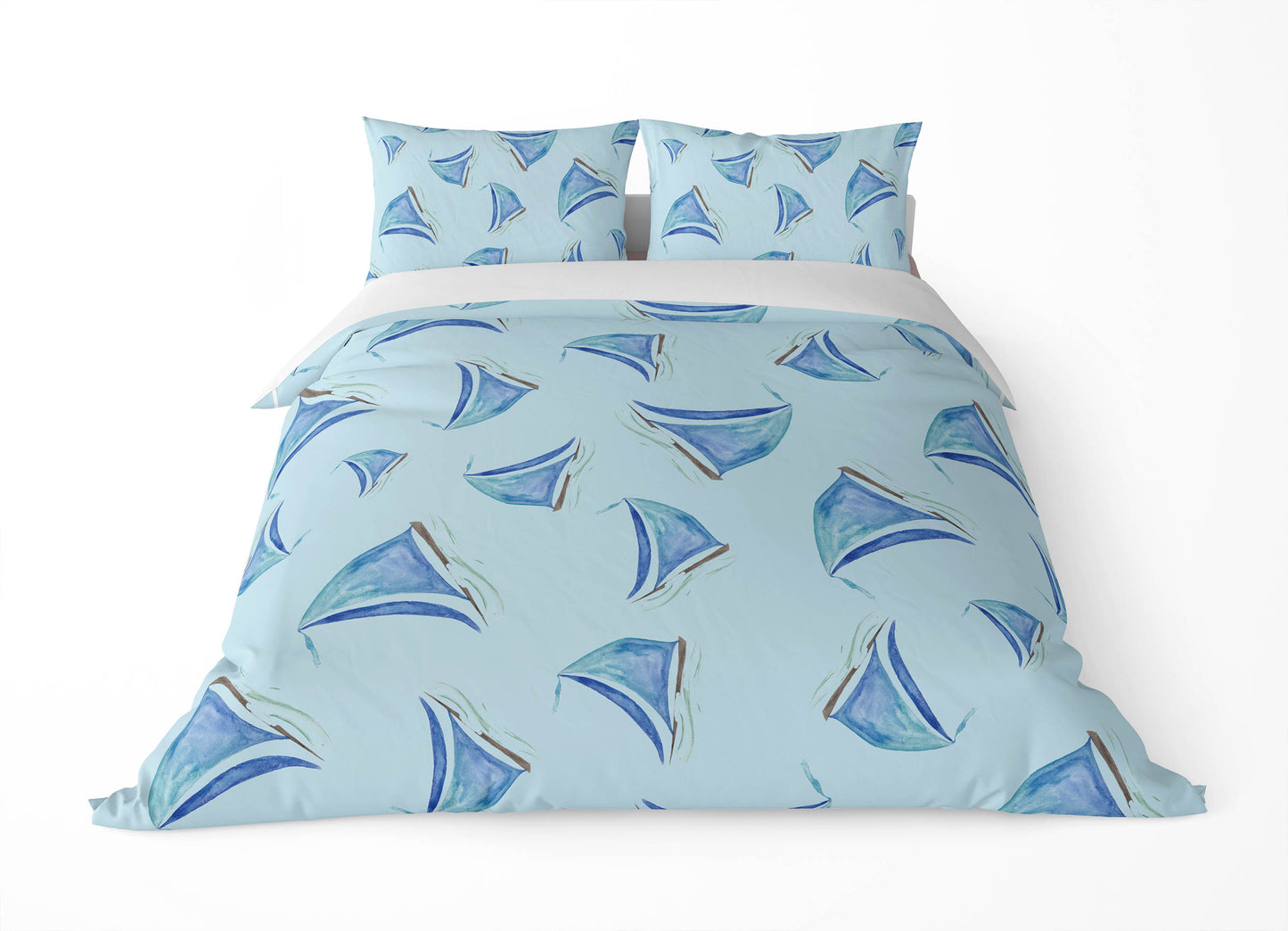Summer Sailboats Comforter Set