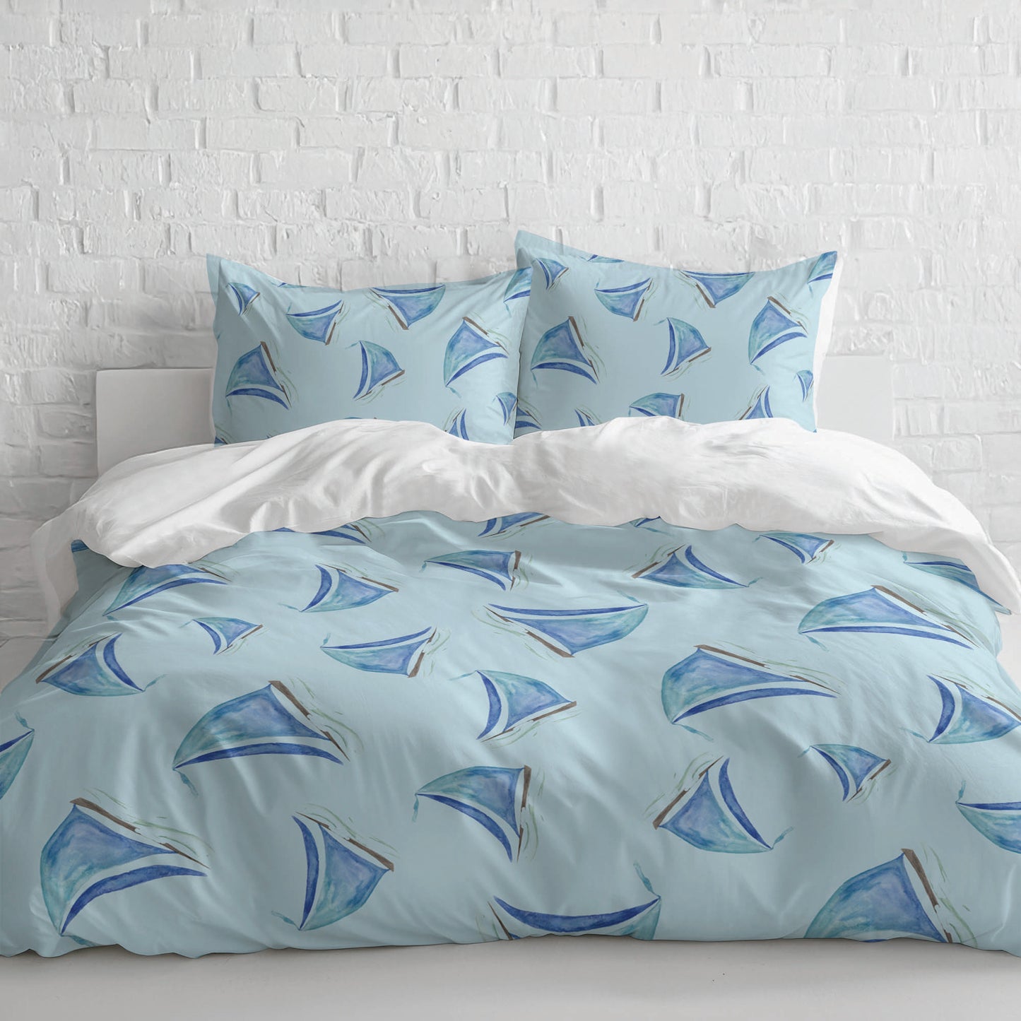 Summer Sailboats Comforter Set