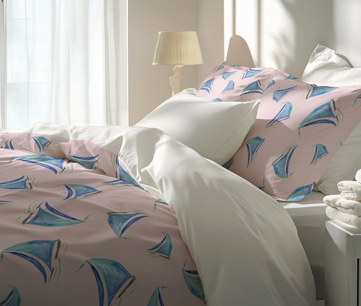 Summer Sailboats Comforter Set