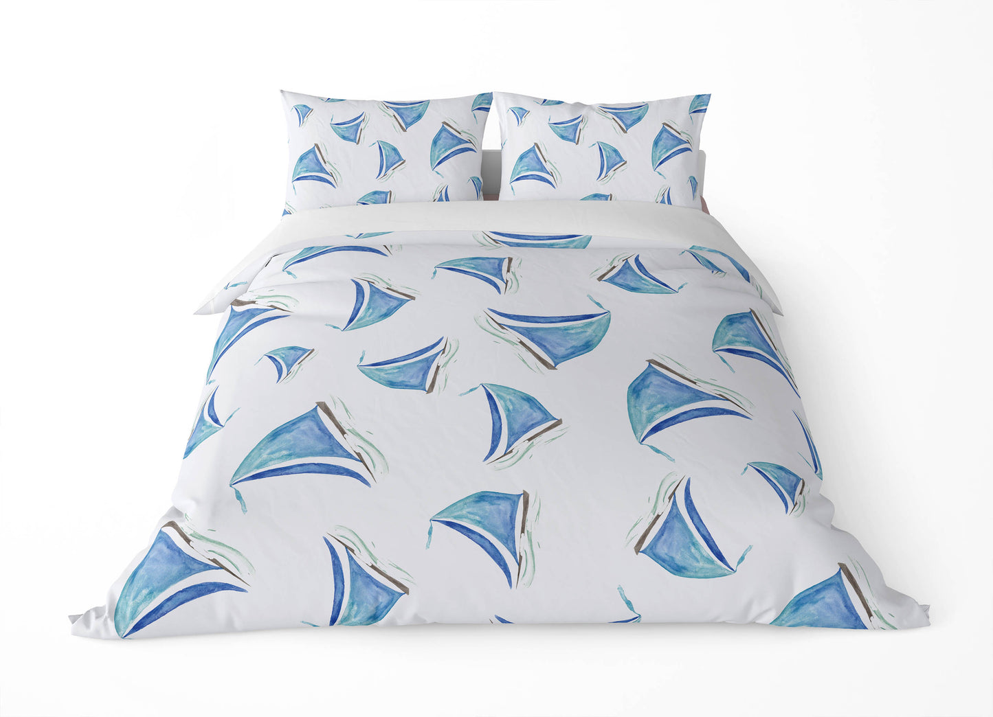 Summer Sailboats Comforter Set