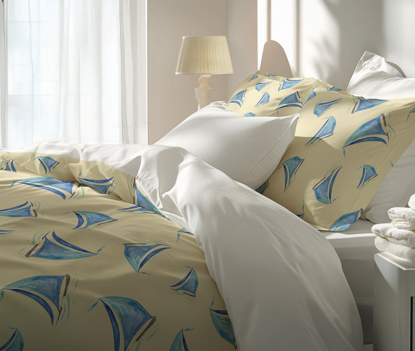 Summer Sailboats Comforter Set
