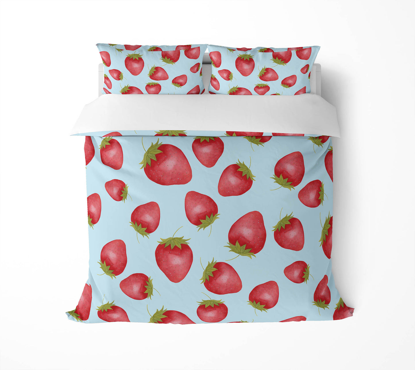 Summer Strawberries Comforter Set