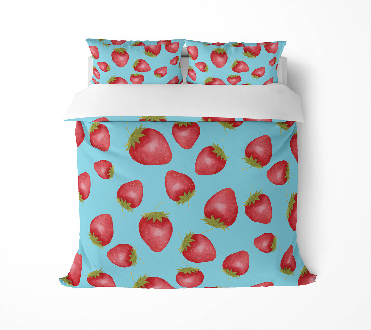 Summer Strawberries Comforter Set