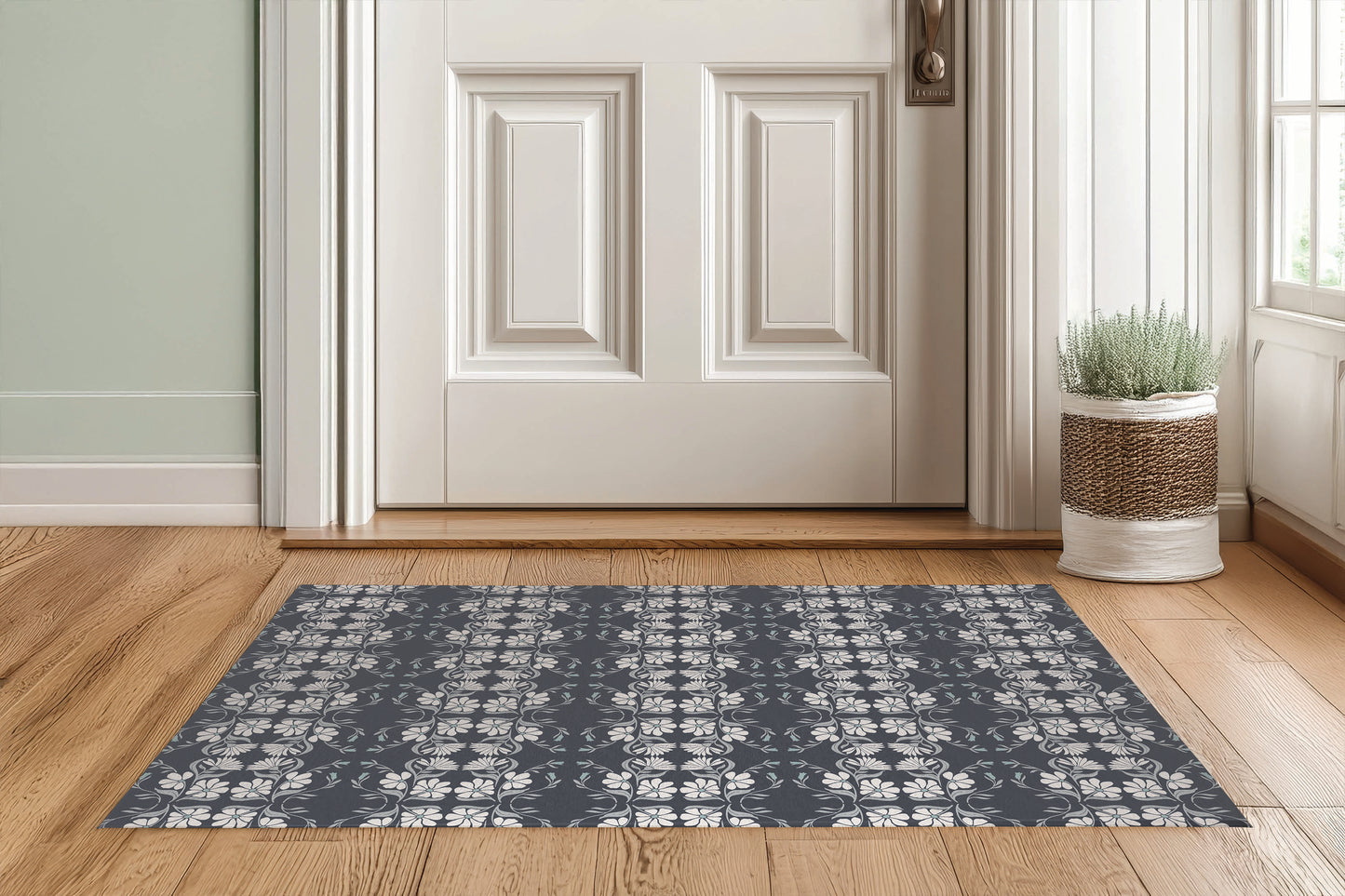 Groovy Flowers Indoor Doormat