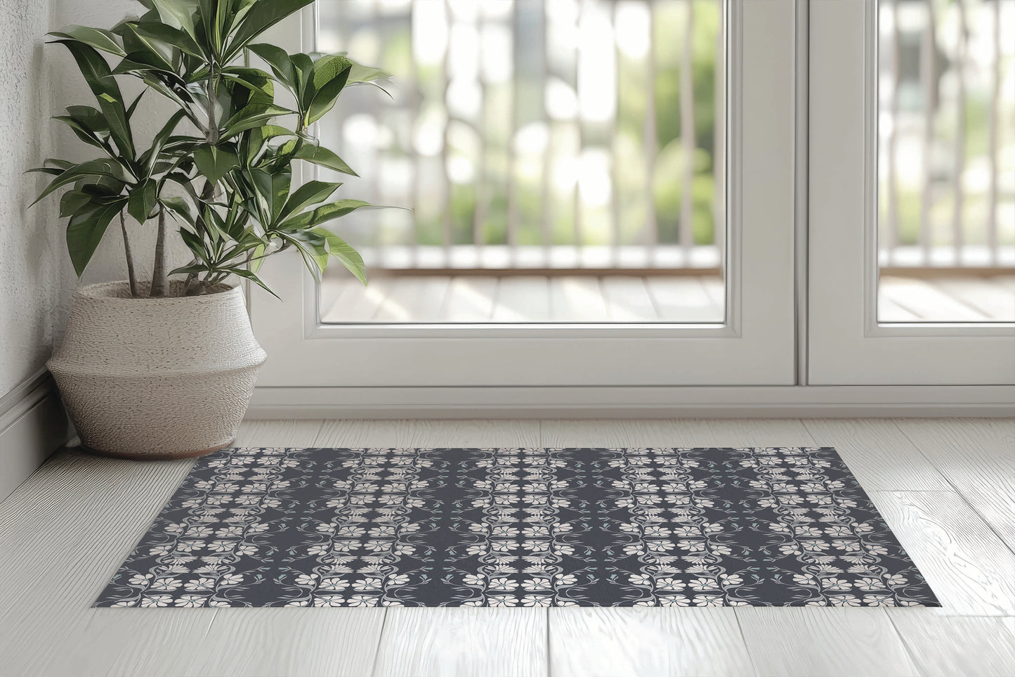 Groovy Flowers Indoor Doormat