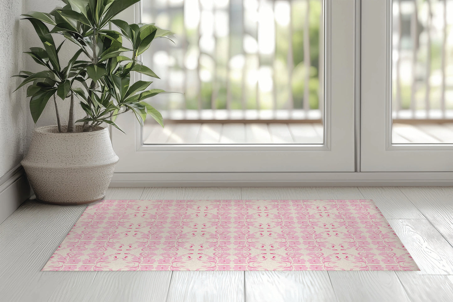 Groovy Flowers Indoor Doormat