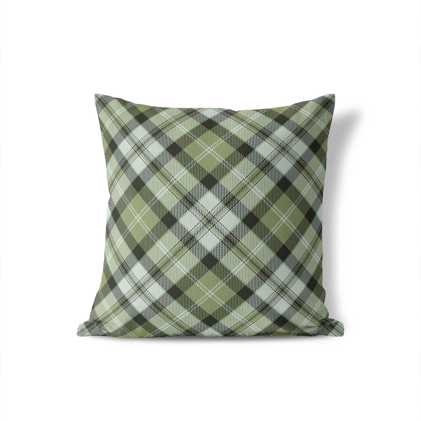 Anthony Plaid Throw Pillow