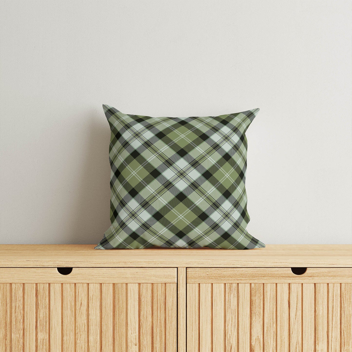 Anthony Plaid Throw Pillow