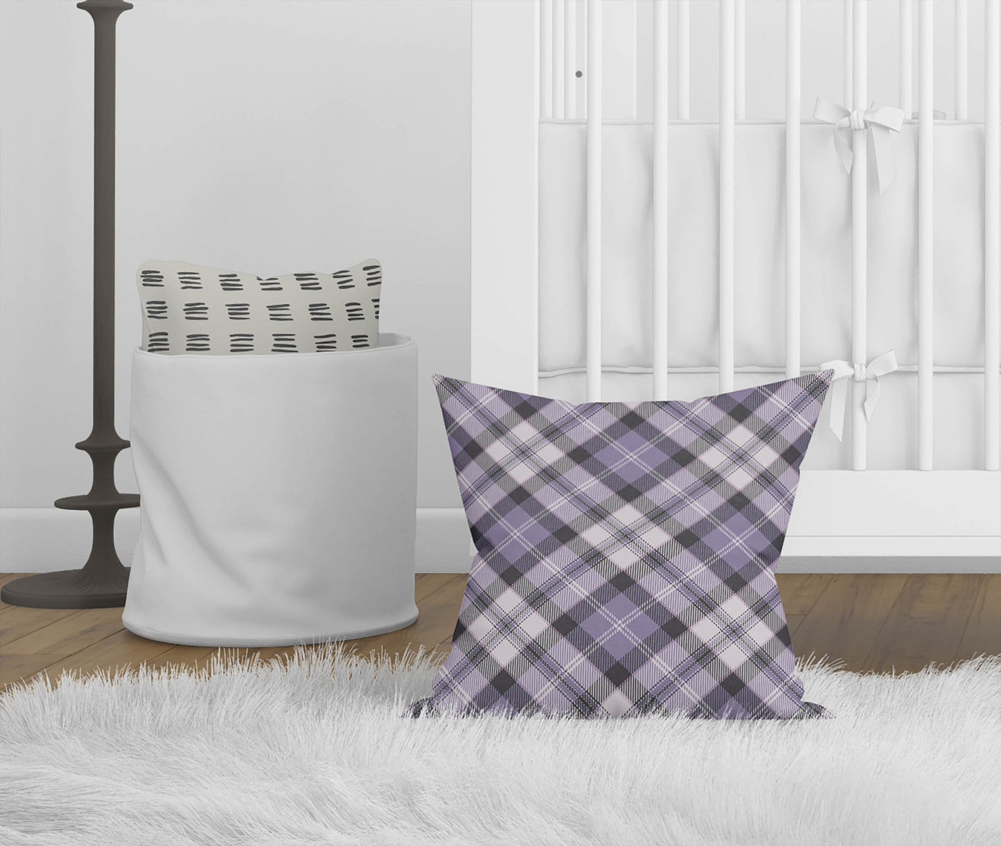 Anthony Plaid Throw Pillow