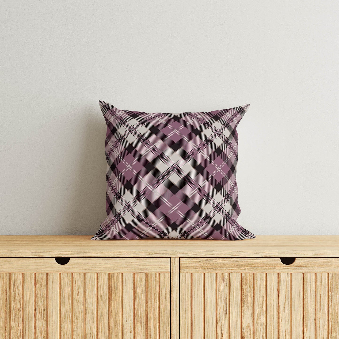 Anthony Plaid Throw Pillow