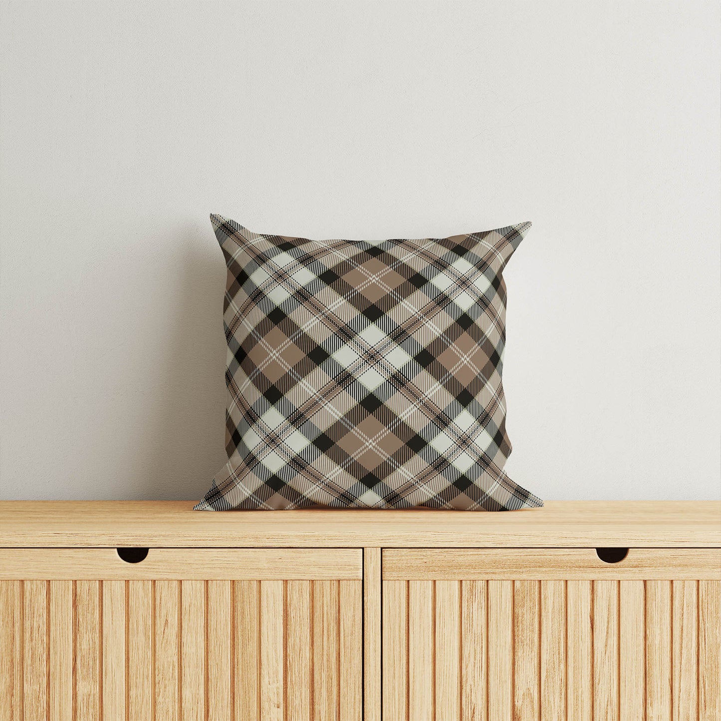 Anthony Plaid Throw Pillow