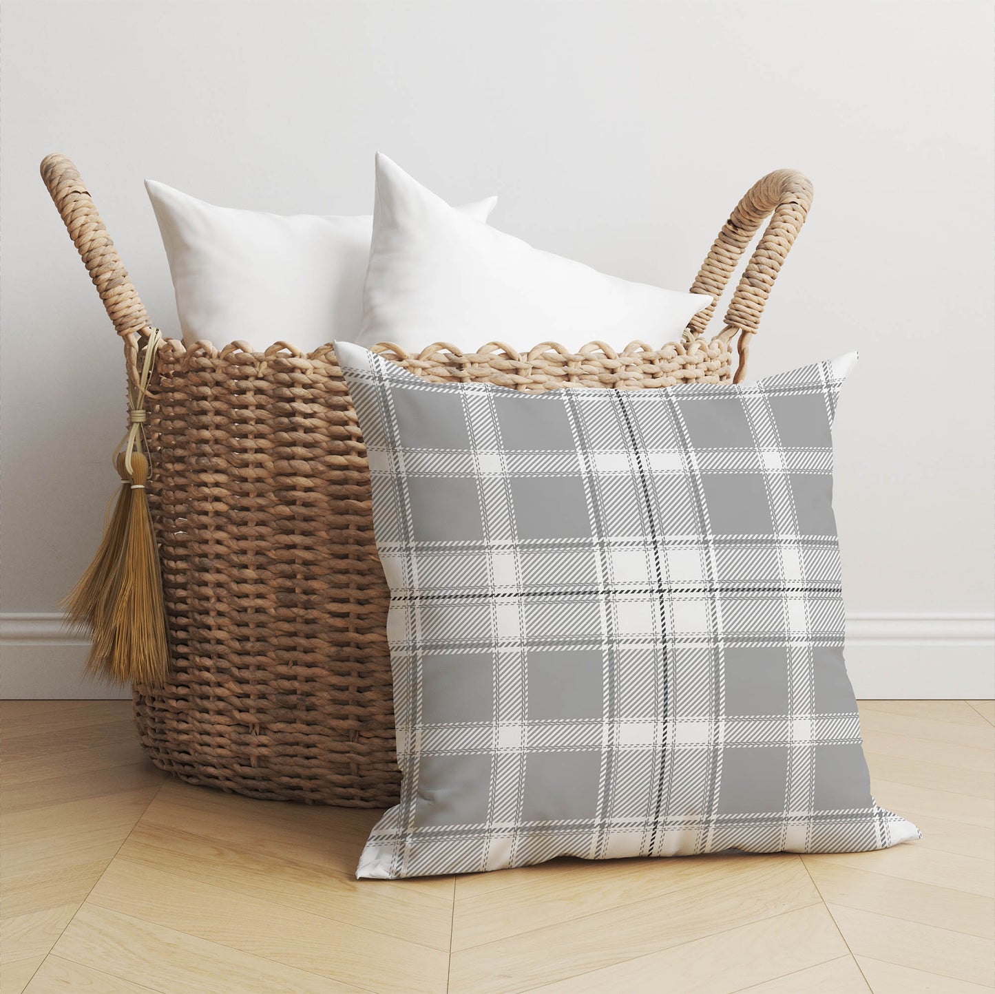Billy Tartan Throw Pillow