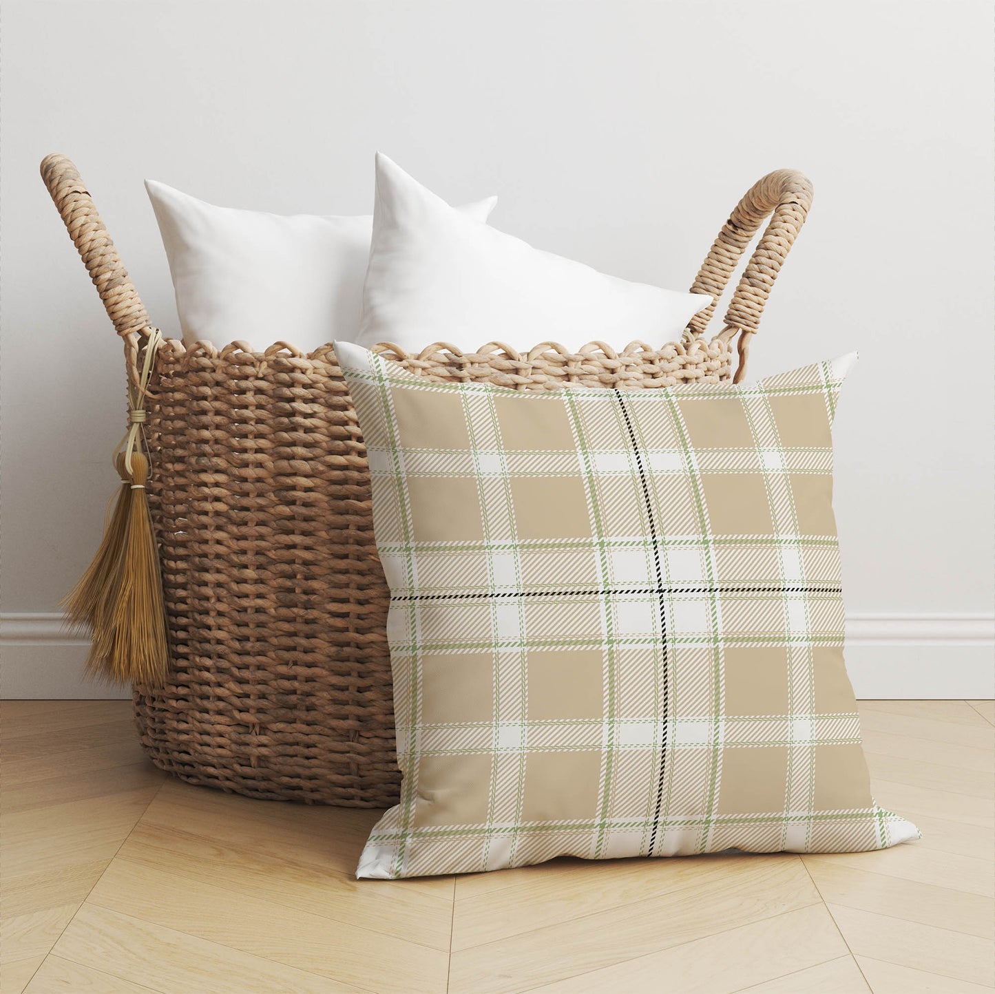 Billy Tartan Throw Pillow