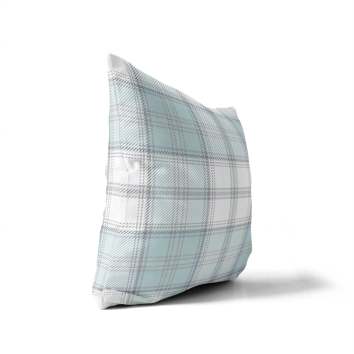 Bully Plaid Throw Pillow