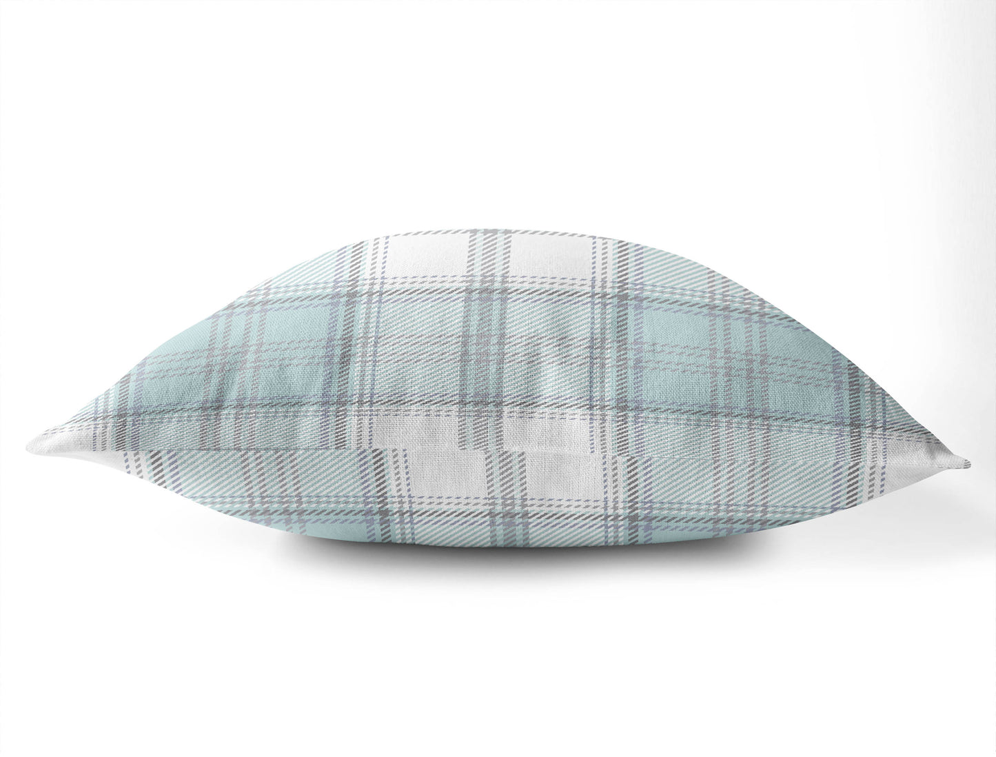 Bully Plaid Throw Pillow