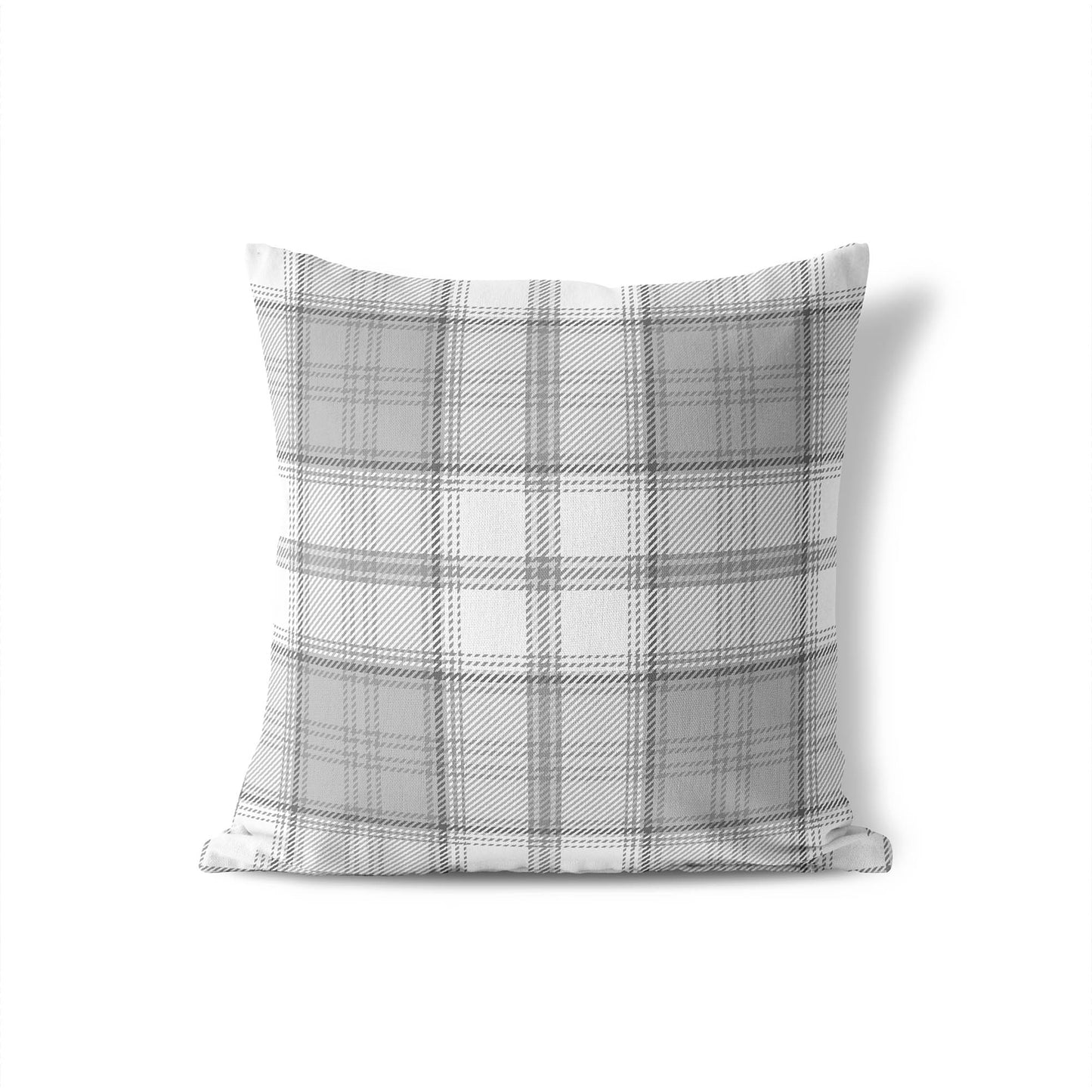 Bully Plaid Throw Pillow