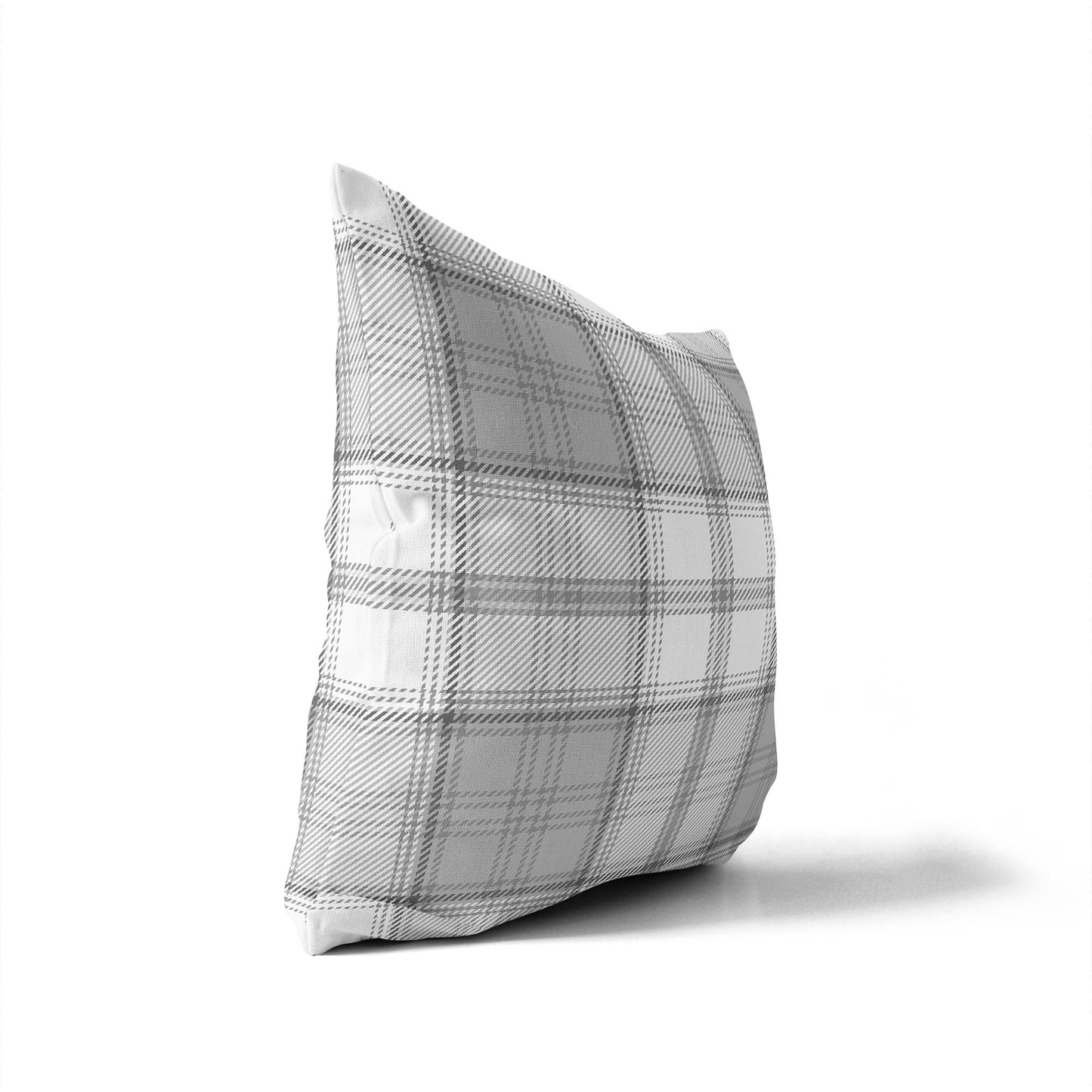 Bully Plaid Throw Pillow