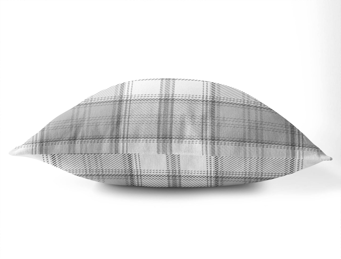 Bully Plaid Throw Pillow