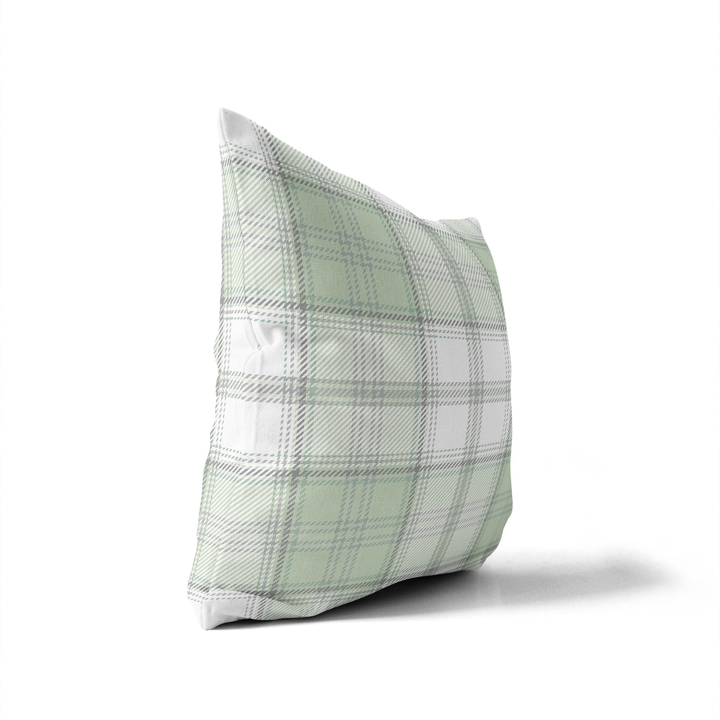 Bully Plaid Throw Pillow