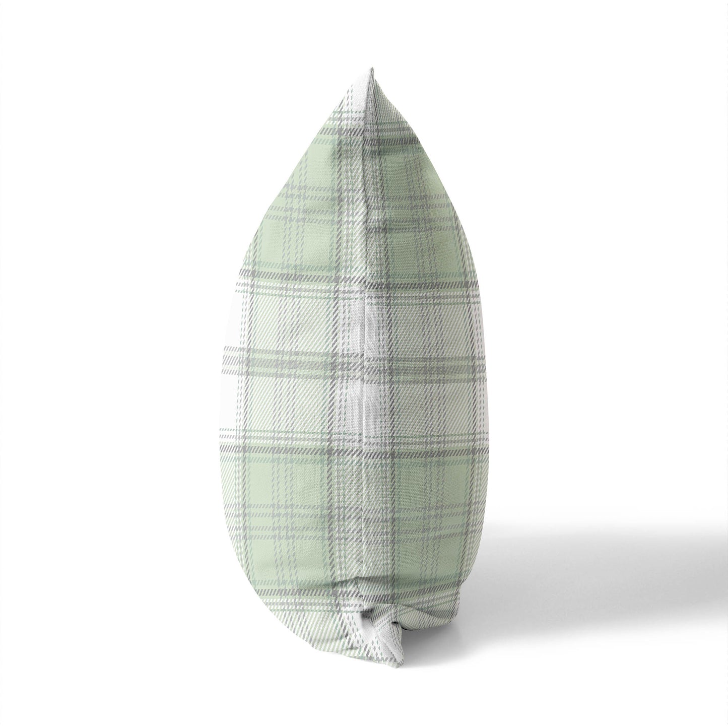 Bully Plaid Throw Pillow