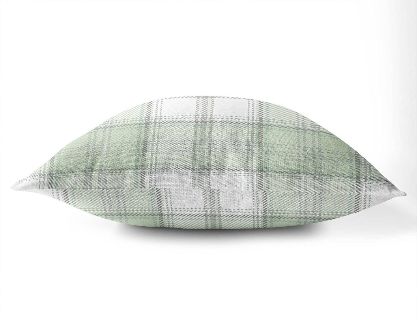 Bully Plaid Throw Pillow