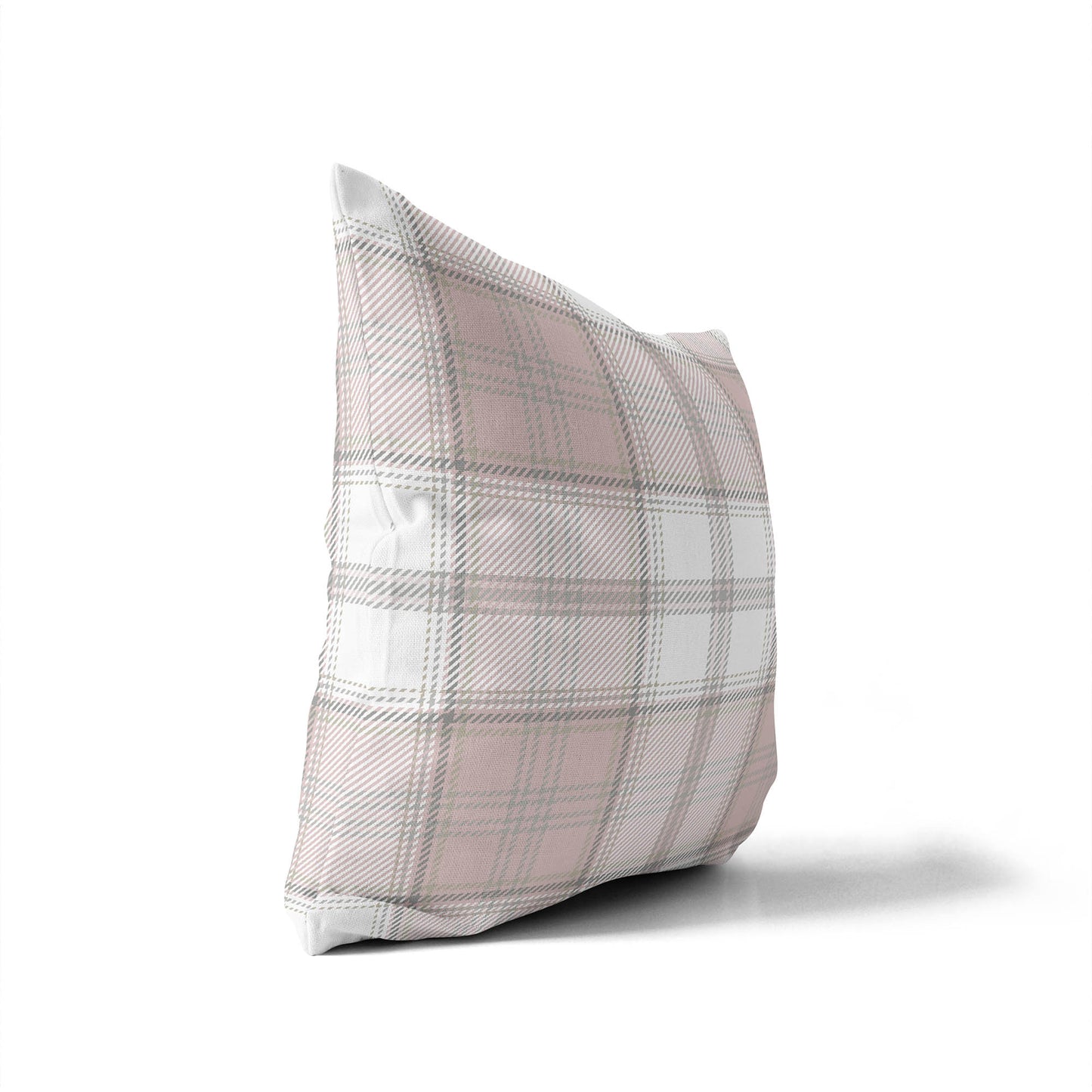 Bully Plaid Throw Pillow