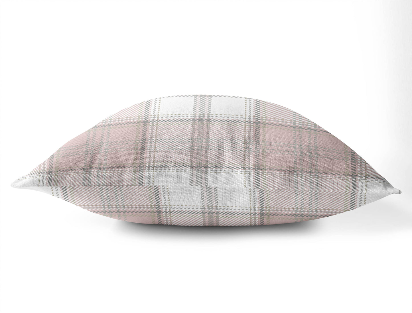 Bully Plaid Throw Pillow