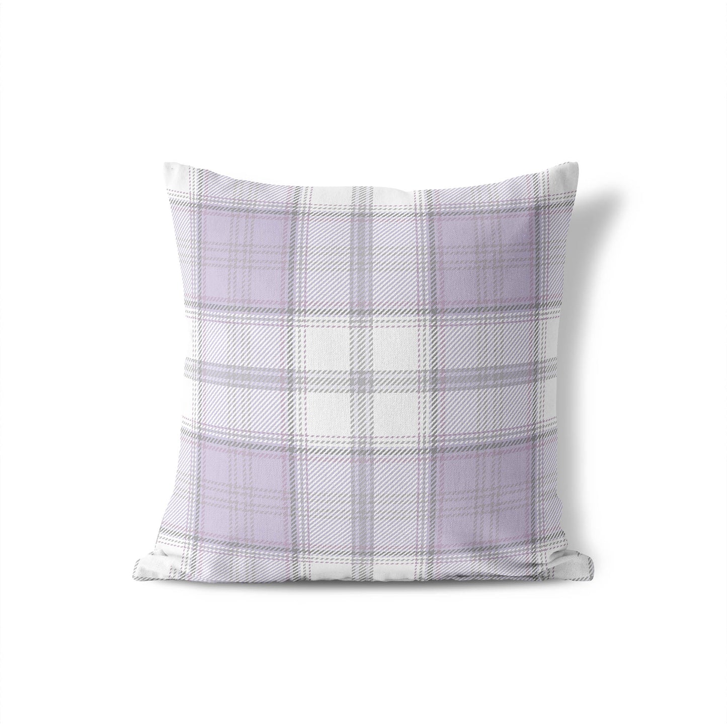Bully Plaid Throw Pillow