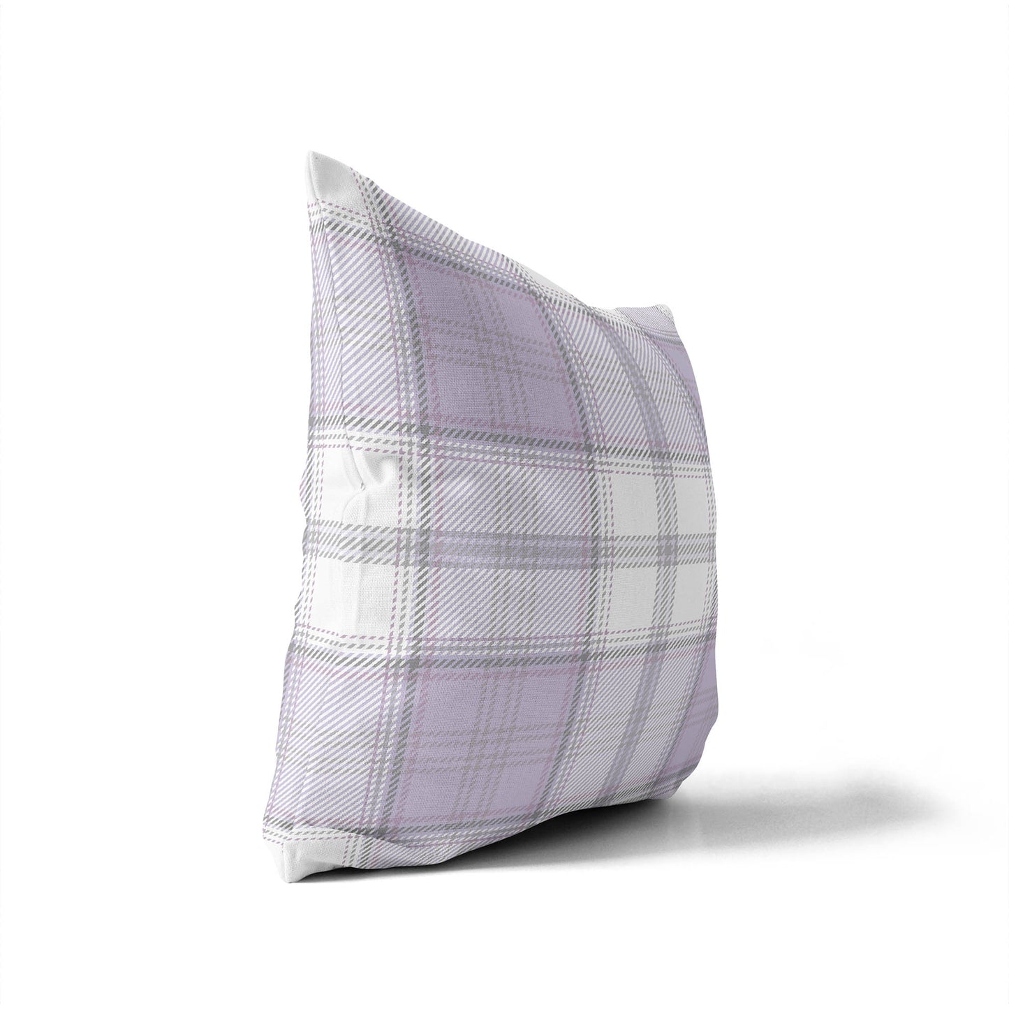 Bully Plaid Throw Pillow