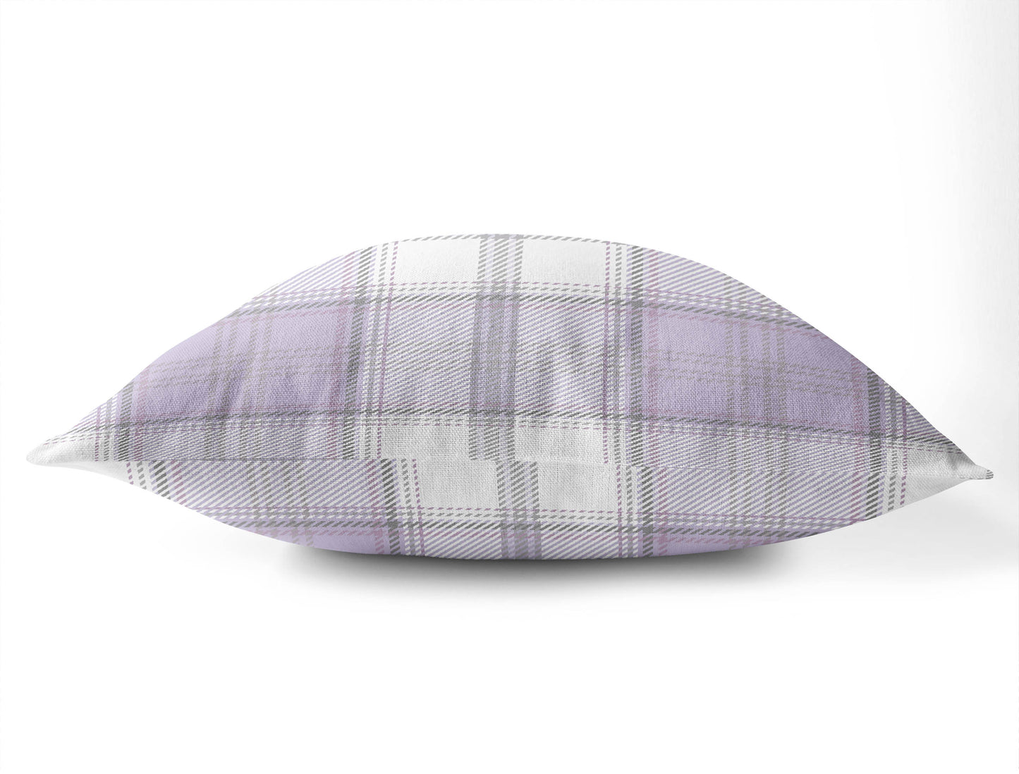 Bully Plaid Throw Pillow