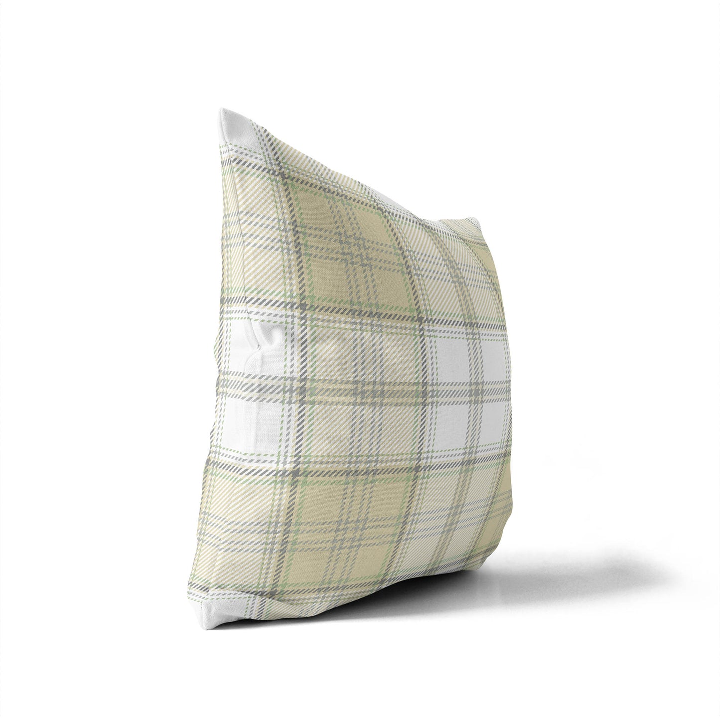 Bully Plaid Throw Pillow