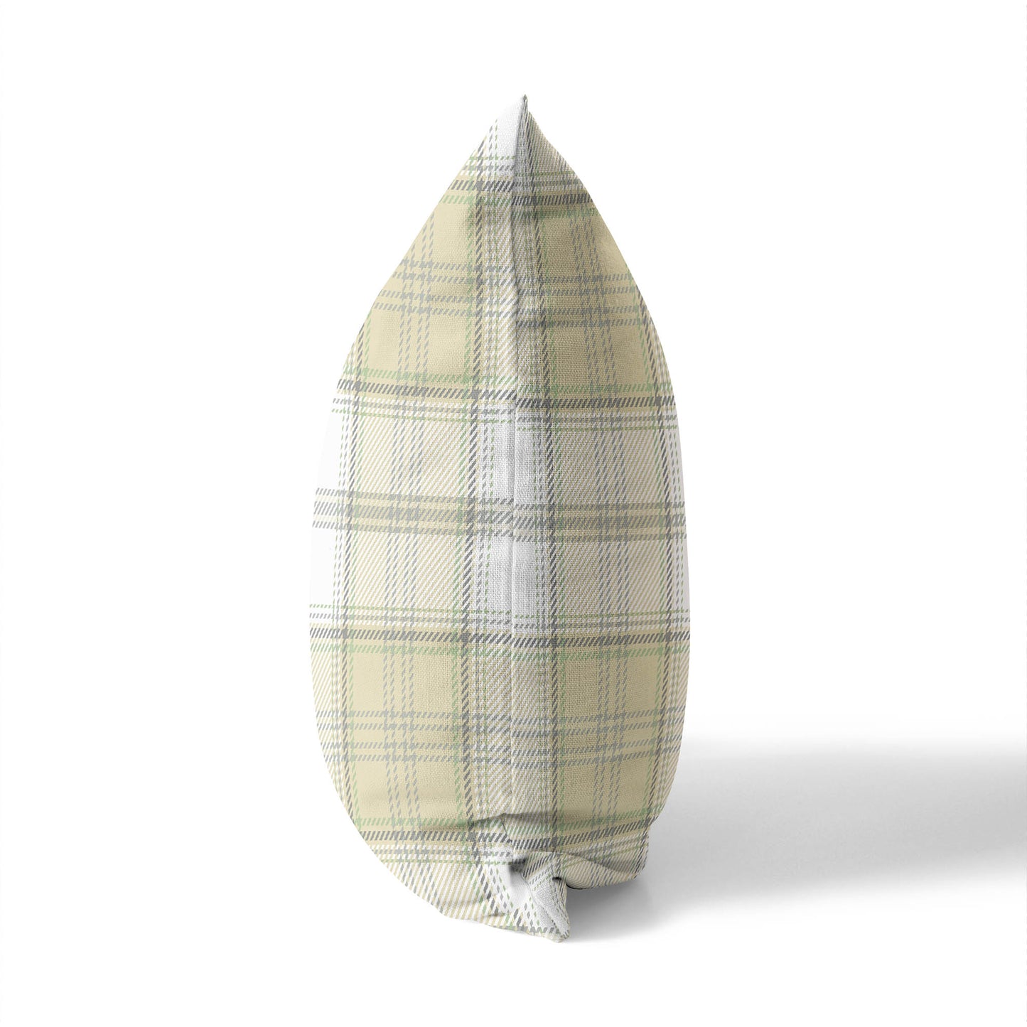 Bully Plaid Throw Pillow