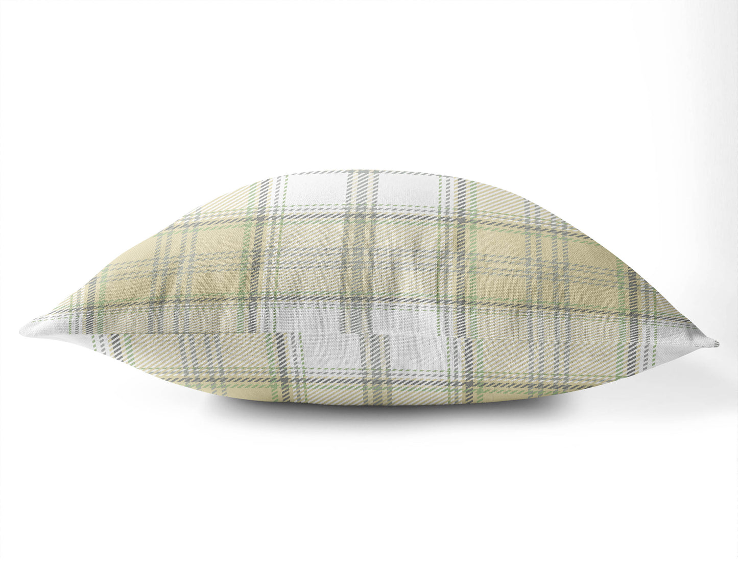 Bully Plaid Throw Pillow