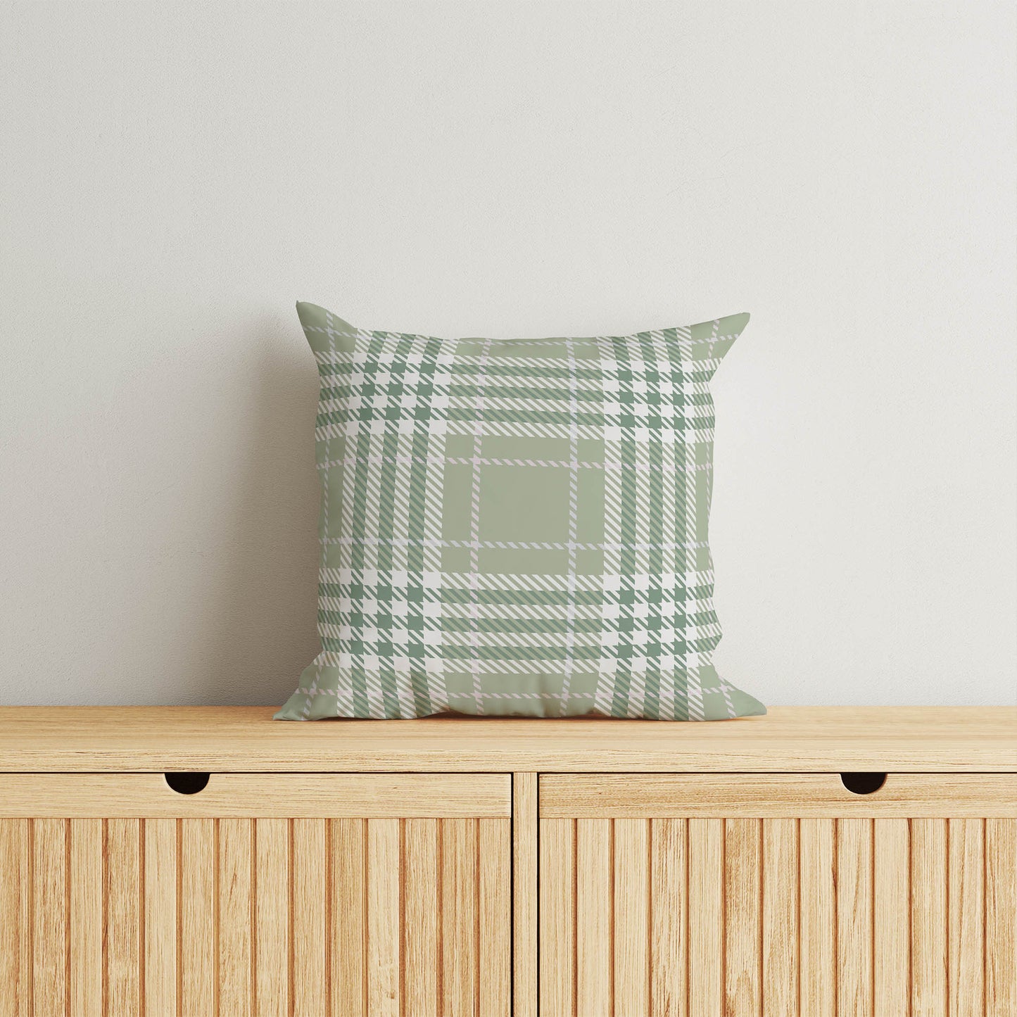 Christopher Plaid Throw Pillow