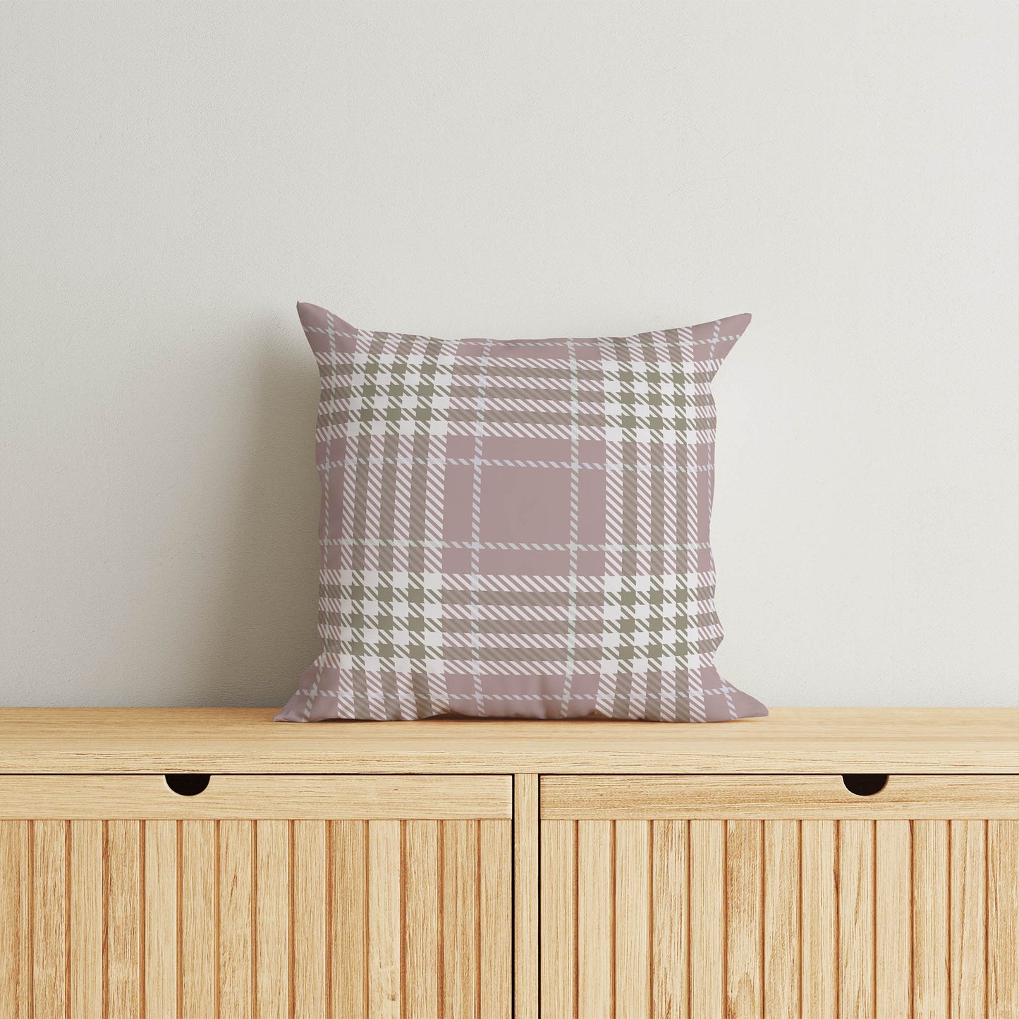 Christopher Plaid Throw Pillow