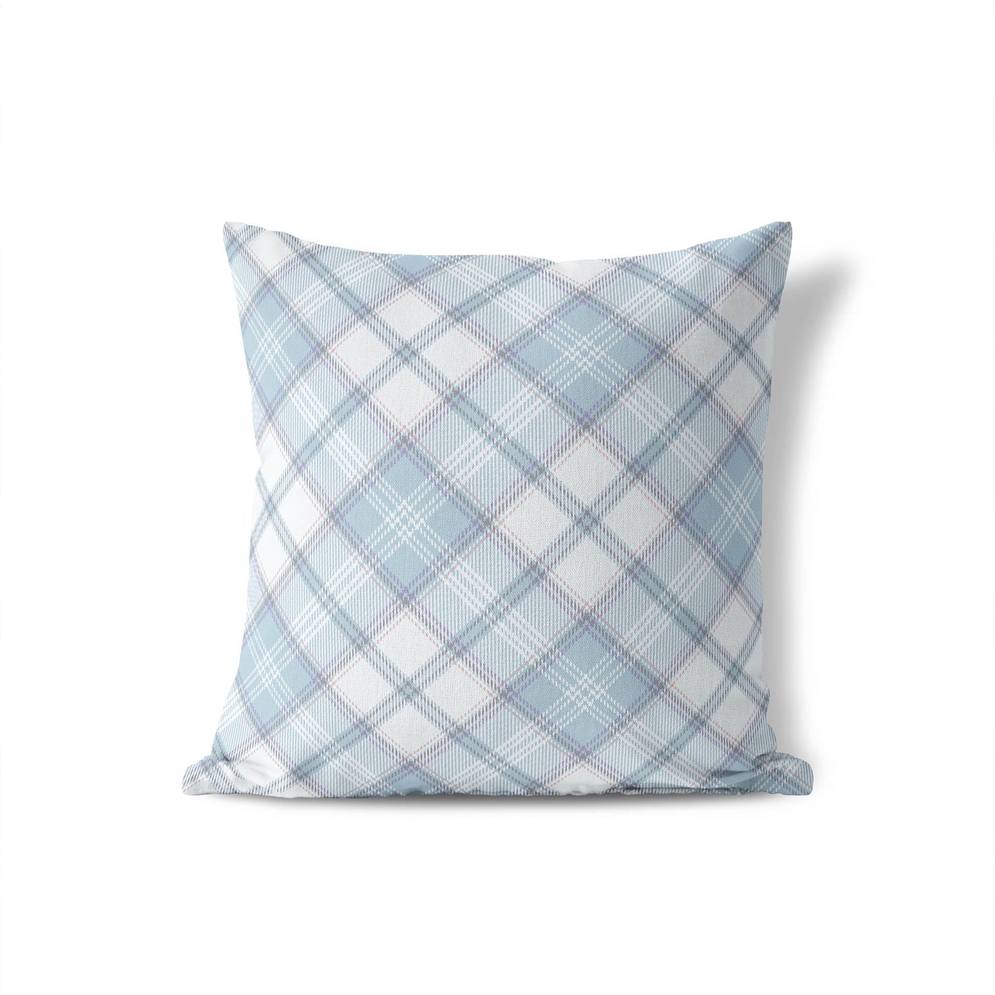 Diamond Plaid Throw Pillow