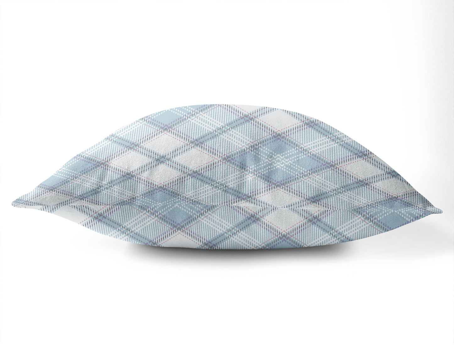 Diamond Plaid Throw Pillow