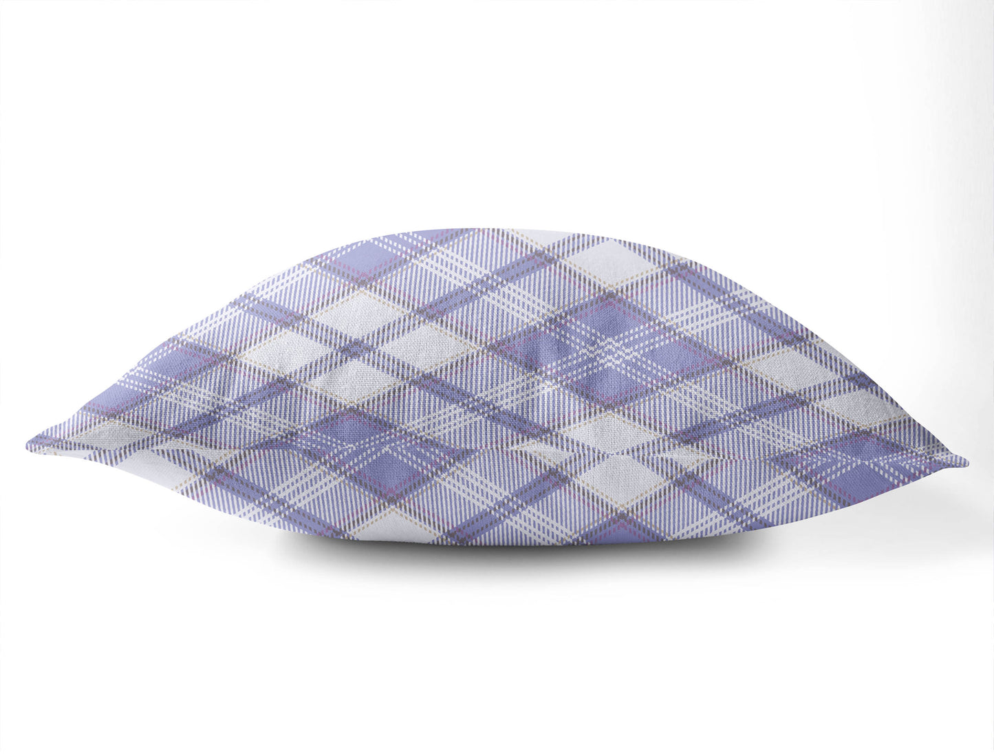 Diamond Plaid Throw Pillow