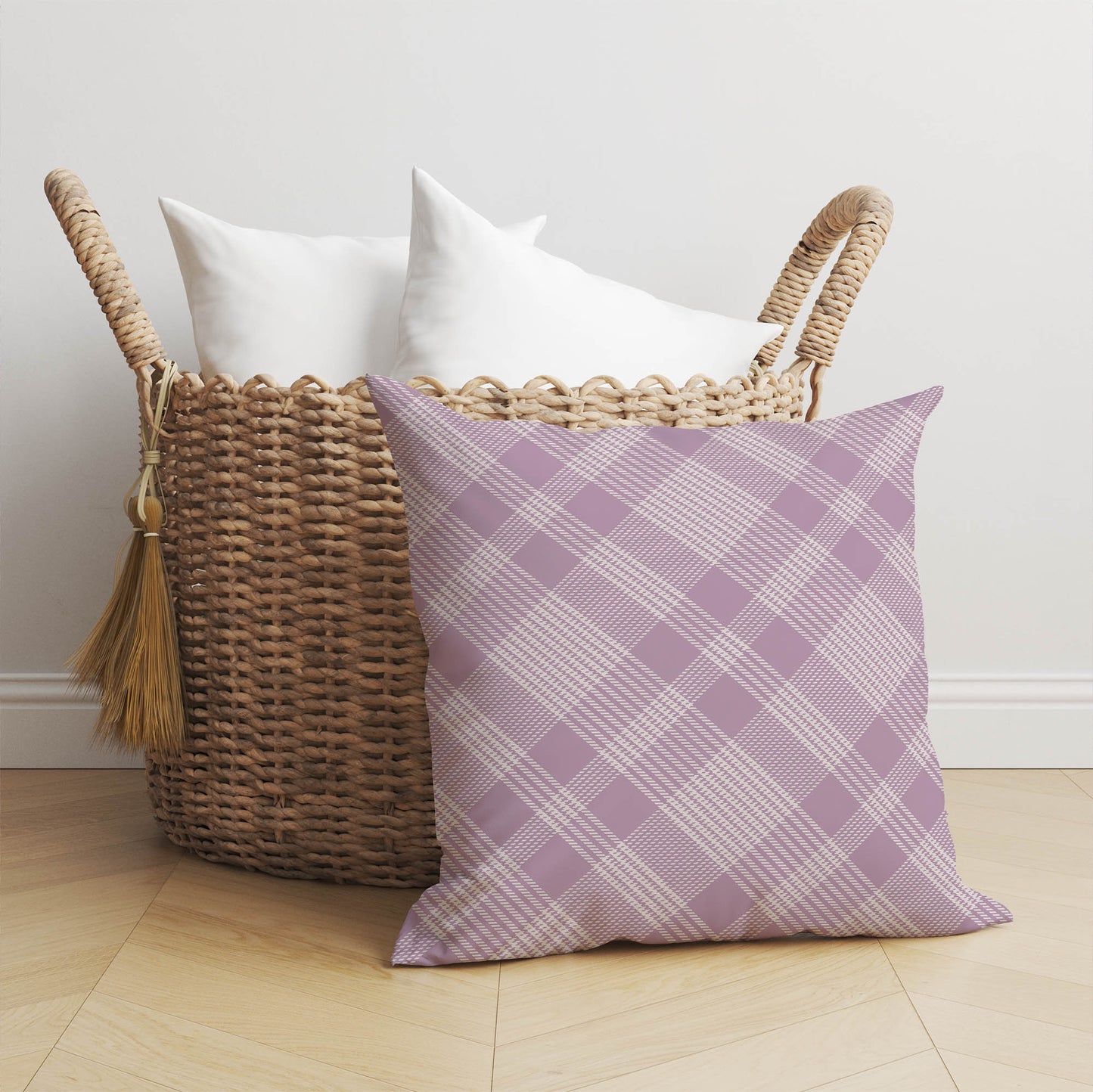 Lily Tartan Throw Pillow
