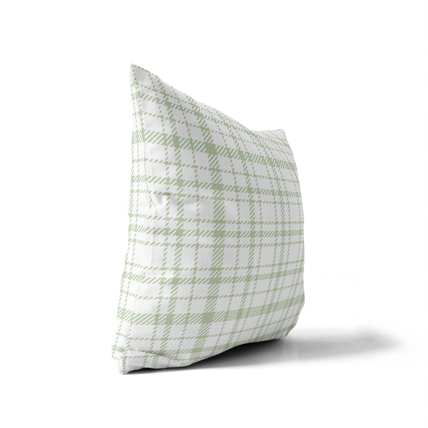 Liz Plaid Throw Pillow